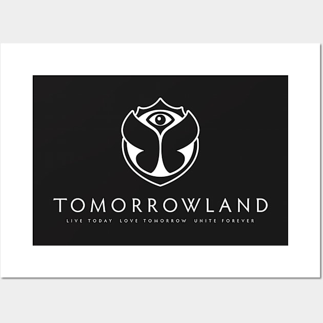 tomorrowland festival Wall Art by DeekayGrafx